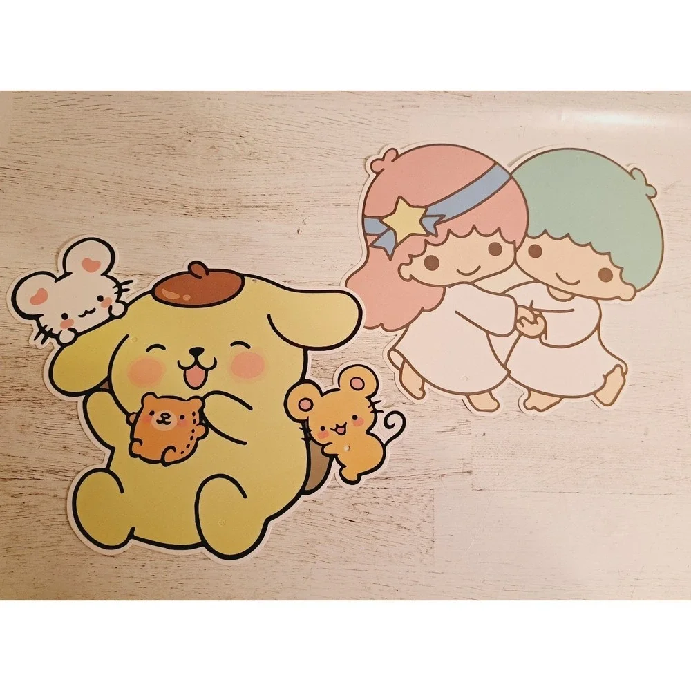 10 Sanrio Hello Kitty, My Melody, Baddo Batsu Maru, Keroppi Hanging Images